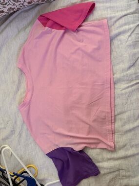 SHEIN Light Pink Crewneck Tee